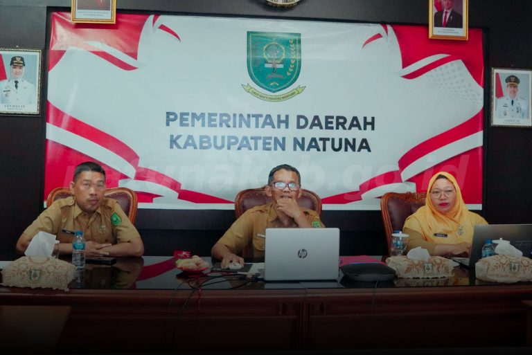 Pemkab Natuna Ikuti Rapat Koordinasi Persiapan Penetapan Ulang Geopark Nasional Natuna