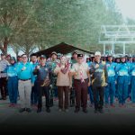 Bupati Natuna Tinjau Latihan Paskibraka, Pesan Berikan Yang Terbaik untuk Natuna dan NKRI