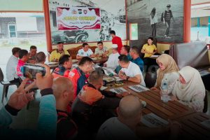 Read more about the article Kapolres Menyapa Bersama Pemkab Natuna, Bahas Evaluasi Pawai Budaya dan Antisipasi Karhutla