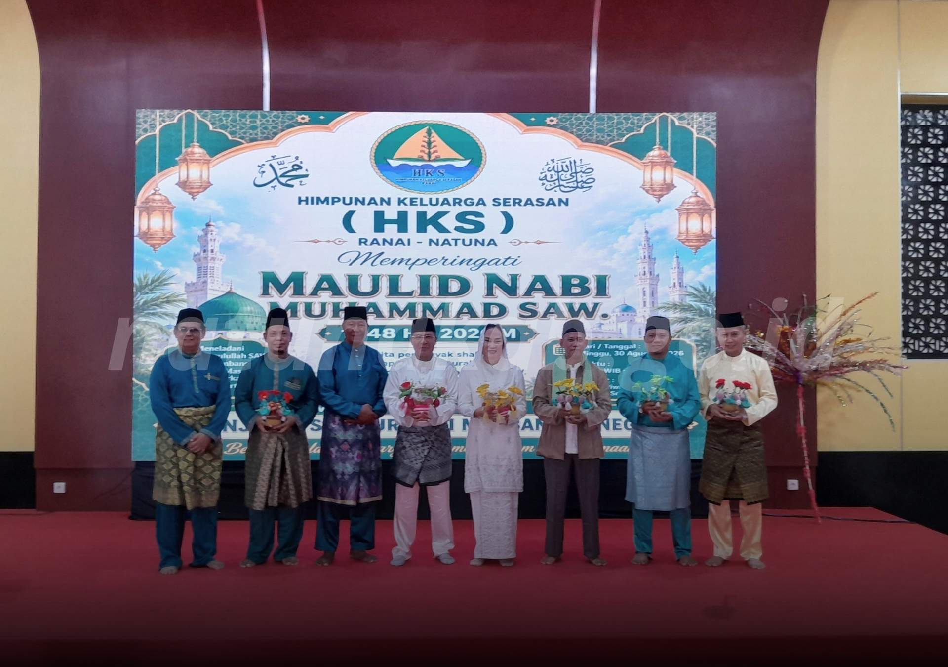 HKS Natuna Peringati Maulid Nabi Muhammad SAW, Bupati Natuna Ajak Perkuat Silaturahmi dan Kontribusi untuk Daerah