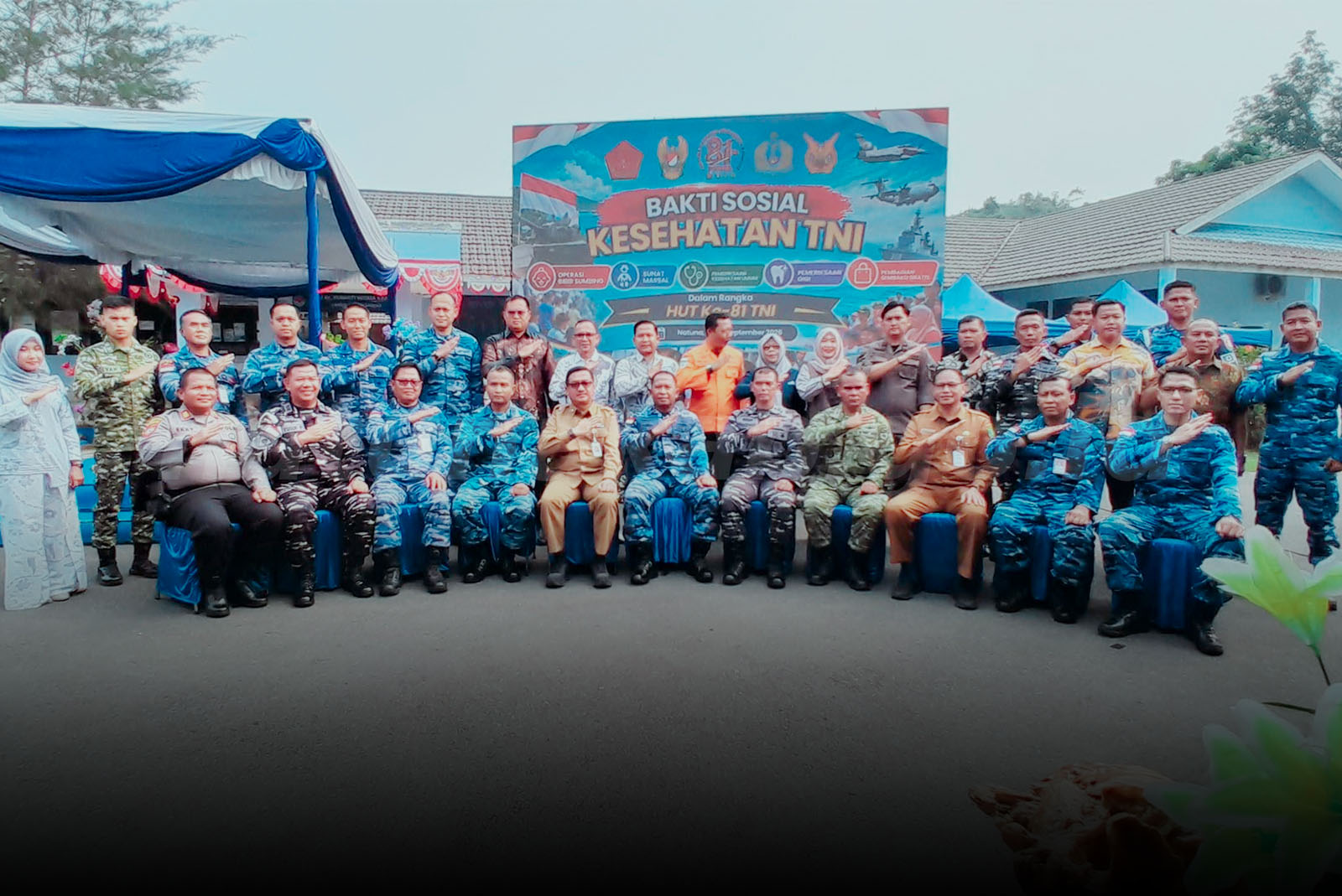 Bakti Kesehatan HUT ke-81 TNI Hadirkan Layanan Pengobatan dan Operasi Bibir Sumbing bagi Masyarakat Natuna