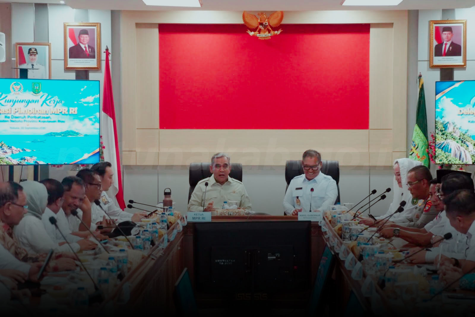 You are currently viewing Bupati Cen Sui Lan Sampaikan Aspirasi Natuna kepada Ketua MPR RI
