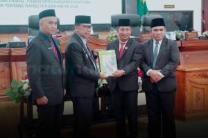 Read more about the article Wakil Bupati Natuna Hadiri Rapat Paripurna Penyampaian Pendapat Akhir Fraksi terhadap Perubahan APBD 2026