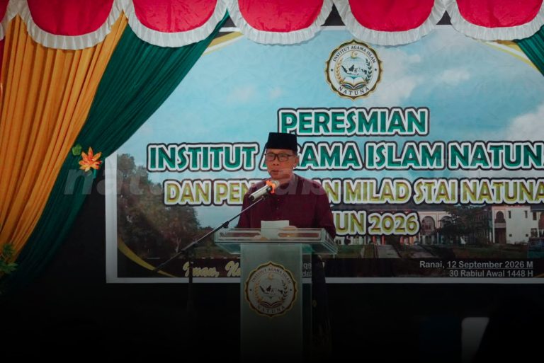 Wakil Bupati Natuna Hadiri Peresmian IAI Natuna, Apresiasi Transformasi Pendidikan Islam dan Dorong Penguatan SDM Daerah