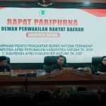 Wakil Bupati Natuna Sampaikan Pidato Pengantar Ranperda APBD Perubahan TA. 2026 dan APBD TA. 2027