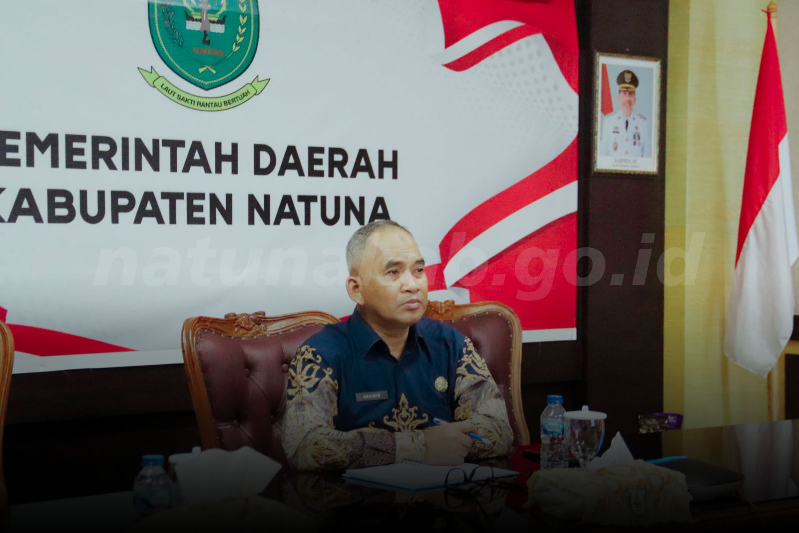 Pemkab Natuna Ikuti Rapat Pembahasan Pemenuhan Data dan SIPD BUMD