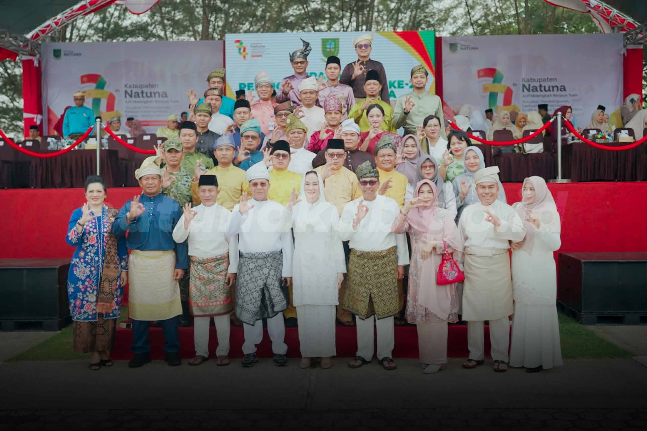 HUT Ke-27 Kabupaten Natuna, Bupati Natuna Paparkan Capaian dan Arah Pembangunan Daerah