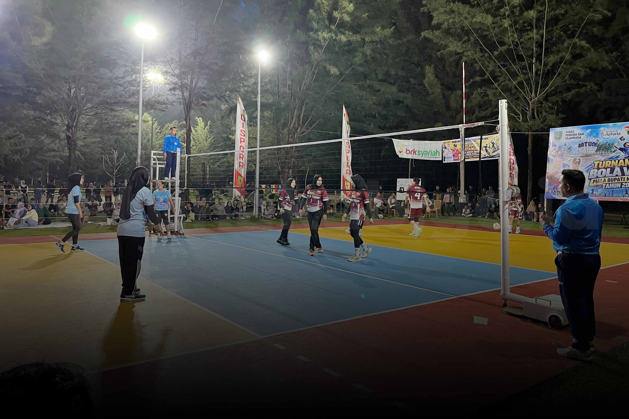 Hadiri Pertandingan Voli Piala Bupati 2026, Sekda Natuna Tekankan Sportivitas dan Kebersamaan