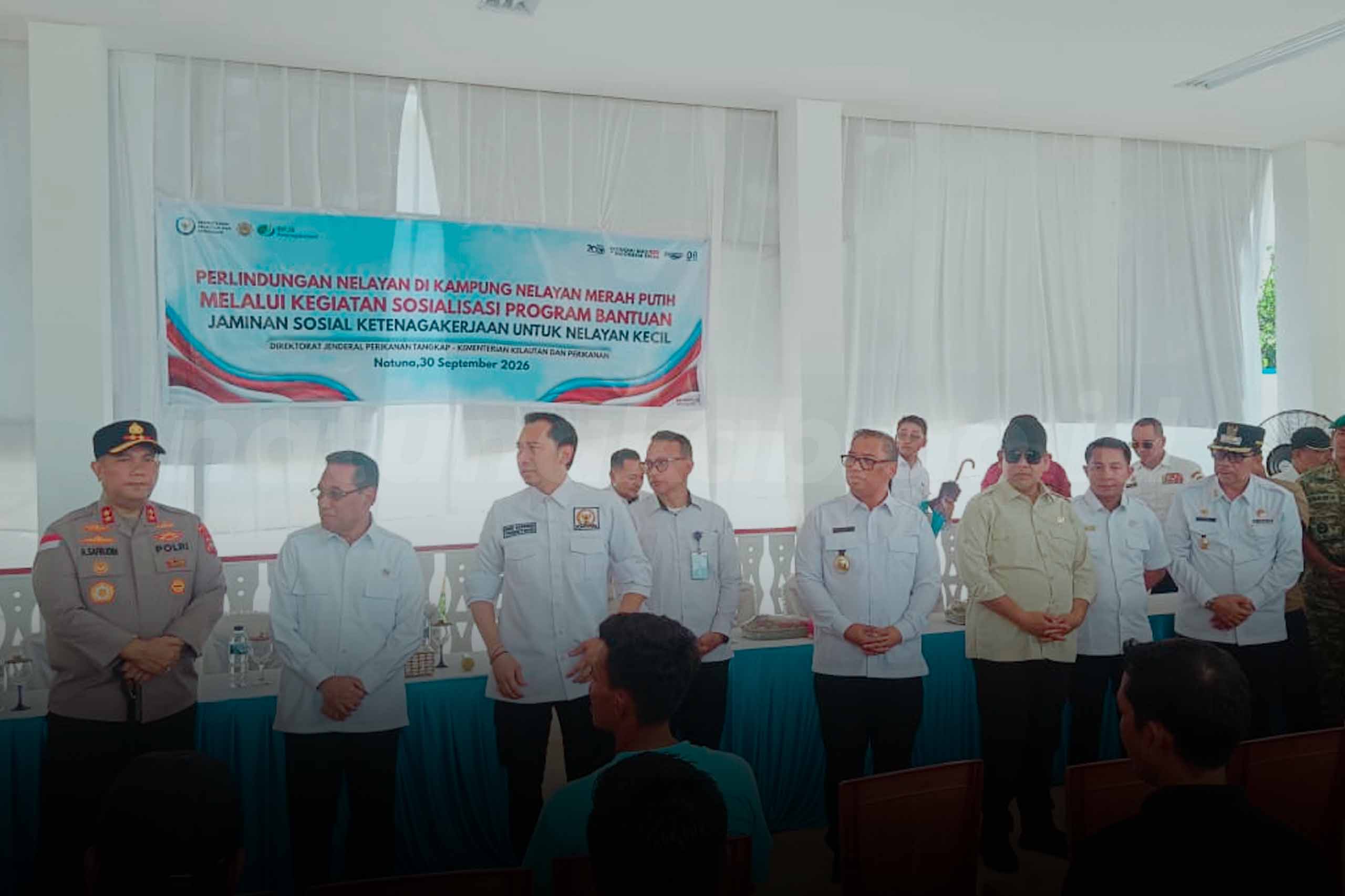 Ketua MPR RI Apresiasi Pembangunan Kampung Nelayan Merah Putih Cemaga Utara