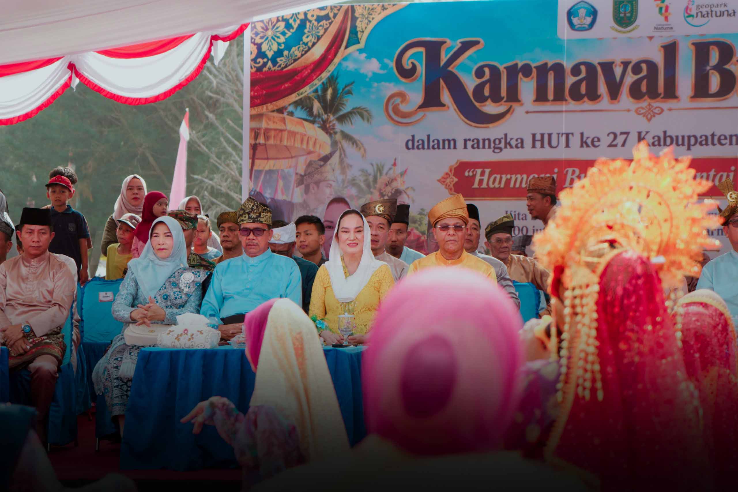 Karnaval Budaya Meriahkan HUT ke-27 Kabupaten Natuna, Tampilkan Kekayaan Tradisi Daerah